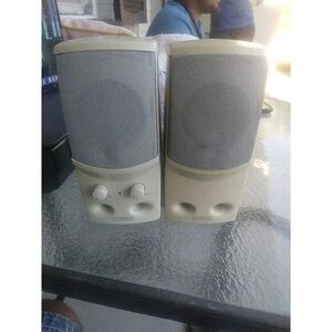 2 Creative Cambridge SoundWorks SBS52 CPU Multimedia Vintage Computer Speakers